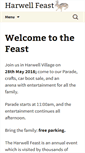 Mobile Screenshot of harwellfeast.com